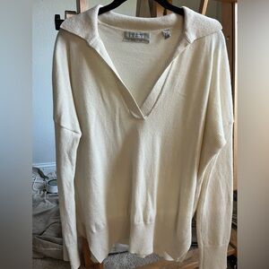 ALL SAINTS CASHMERE SWEATER. Cream color. Size small.